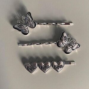 Bratz Silver Hair Clips Set